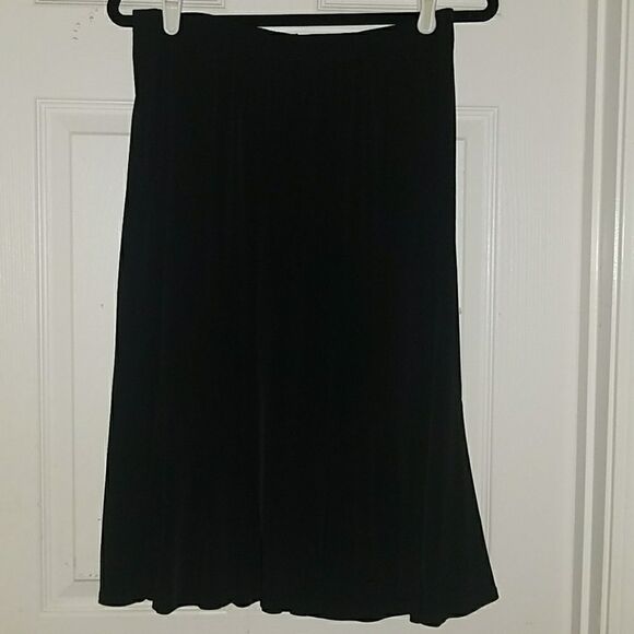 Simonton Says black skirt Sz. M EUC - Picture 1 of 5